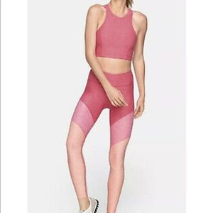 Outdoor Voices Athena Crop Top & Tri-Tone Leggings